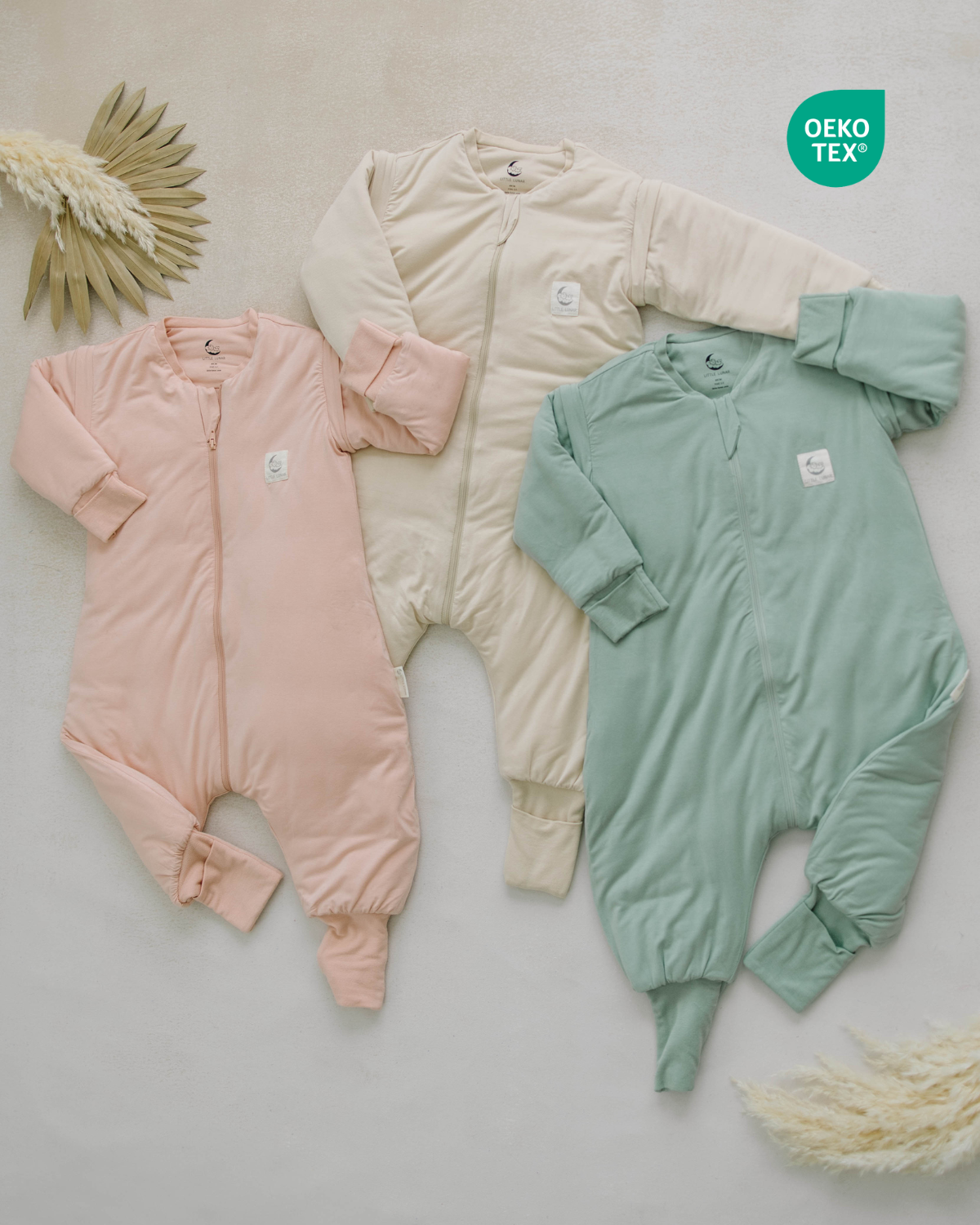 Bamboe loopslaapzakken voor peuters (6-36 maanden)