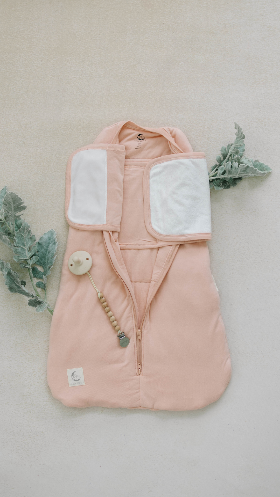 Bambus-Puckschlafsack für Babys (0–6 Monate)