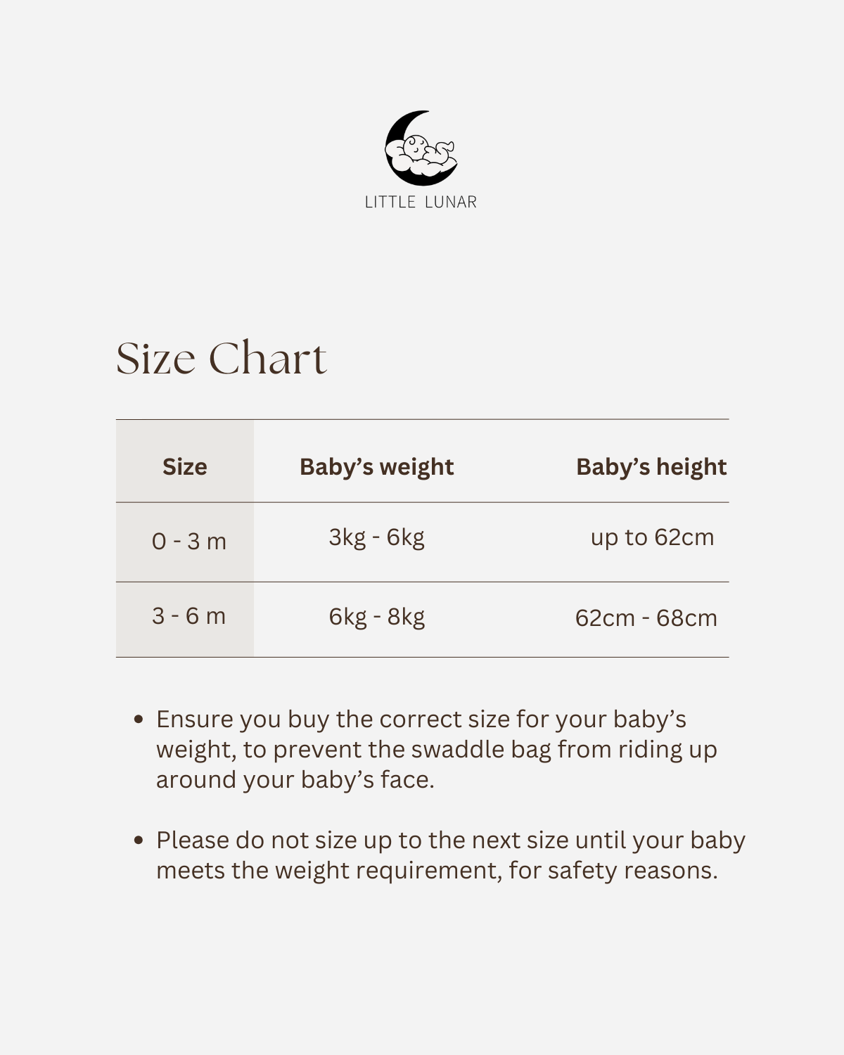 Bamboo Swaddle Sleeping Bag for Babies (0-6 Months)